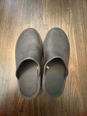 Wild Fable Black Platform Lug Sole Clogs